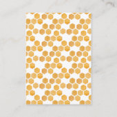 Honey Bee Mommy to Bee Diaper Carte Raffle | Bombe (Dos)