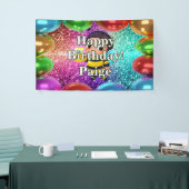 Honey Bee Personnalisé caractère bannière d'annive (Salon professionnel)