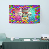 Honey Bee Personnalisé caractère bannière d'annive (Salon professionnel)