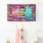 Honey Bee Personnalisé caractère bannière d'annive (En situation)