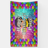 Honey Bee Personnalisé caractère bannière d'annive (Vertical)