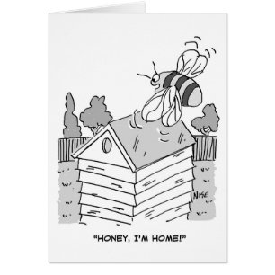 Honey Bee revient à sa ruche