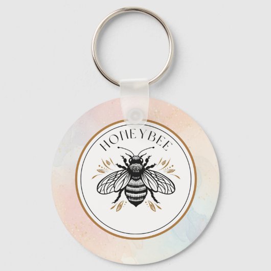 Honey Bee Sleutelhanger (Voorkant)