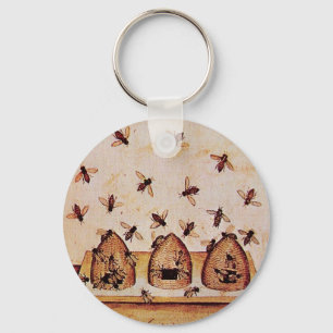 HONEY BEE SLEUTELHANGER