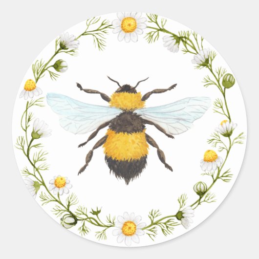 Honey Bee Sticker (Voorkant)