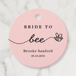 Honey Bee Wedding Bruids Baby shower Favoriet Tags Bedankjes Labels