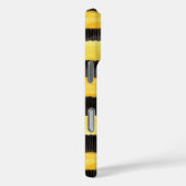 Honey Bee Zwart Goud Geel Kerstmis Case-Mate iPhone Case (Achterkant / Rechts)