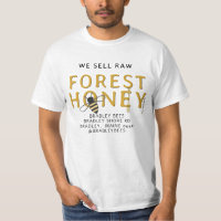 HONEY BEEKEEPER HONEY FOREST RAW APIARY T-SHIRT