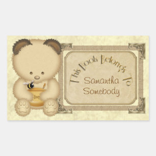 Honey Beer Bookplate Stickers