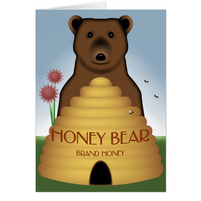 Honey Beer Card (Voorkant)