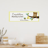 Honey Beer Custom Baby shower Banner Print (Keuken)