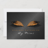 Honey Black Lashes Makeup Artist Certificate Gift (Achterkant)