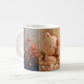 Honey Bonny Baby Mug – Baby Bear & Bunny (Devant gauche)