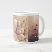 Honey Bonny Baby Mug – Baby Bear & Bunny (Devant droit)