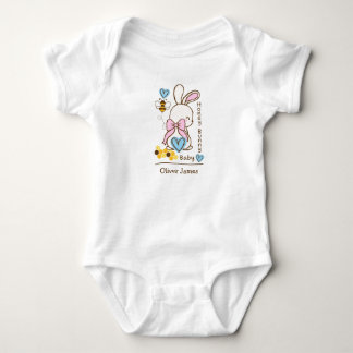 Honey Bunny Baby – Op maat gemaakte baby one-piece Romper