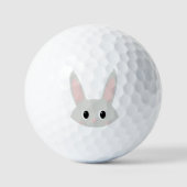 Honey Bunny Cute Golf Balls Golfballen (Voorkant)
