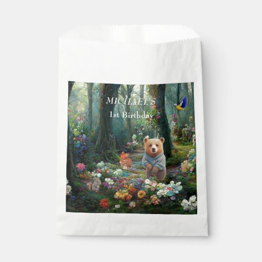 Honey Bunny en Boo Beer Bedankzakje (Voorkant)