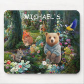 Honey Bunny en Boo Beer Muismat (Voorkant)