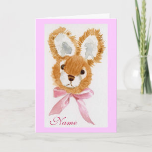 'Honey Bunny' Happy Birthday! knap speelgoed Kaart