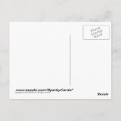 Honey Bunny Joyeux Anniversaire amusant carte de d (Dos)