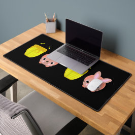 Honey Bunny Schattig & Grappig Konijn Dierenliefhe Bureaumat