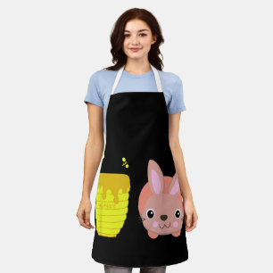 Honey Bunny Schattig & Grappig Konijn Dierenliefhe Schort