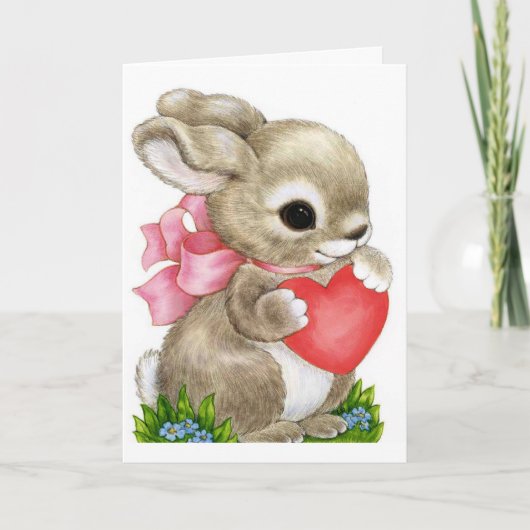 Honey Bunny Valentine - Carte de voeux (Devant)