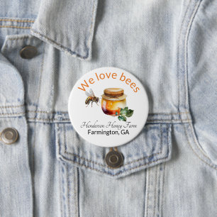 Honey Business Branding Ronde Button 7,6 Cm