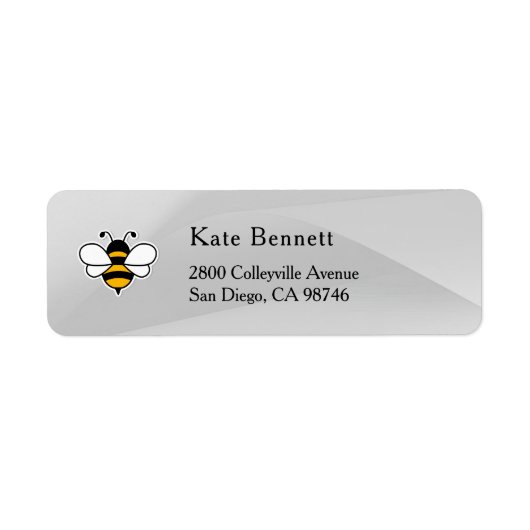 Honey Business Retouradreslabel Etiket (Voorkant)