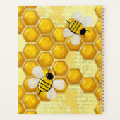 Honey Comb 3D Whimsey Planner (Achterkant)