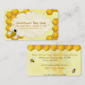 Honey Comb 3D Whimsey Visitekaartje (Voorkant / Achterkant)