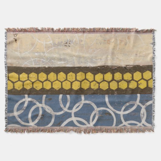 Honey Comb Abstract I Deken (Voorkant)