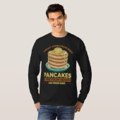 Honey Comes From Bees Pancakes Come From Heaven Or T-shirt (Voorkant volledig)