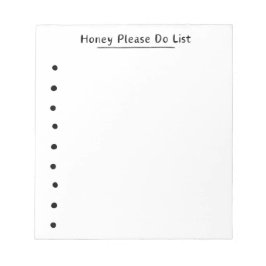 Honey Do List - Checklist - Notitieblok - Funny Gi