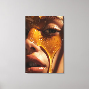 Honey Drip Beauty Canvas Afdruk
