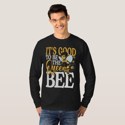 Honey honeybee beehive beekeeping accessories t-shirt (Voorkant volledig)