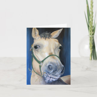 Honey Horse Vouwkaart Aankondiging