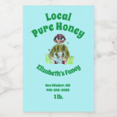 Honey Jar Étiquette (Étiquettes simples)