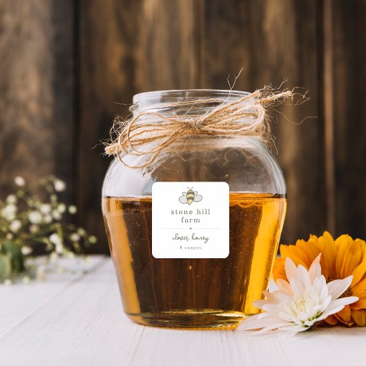 Honey Jar Étiquette