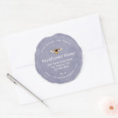 Honey Jar Étiquette Honeybee (Enveloppe)