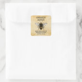 Honey Jar Étiquettes Honeybee Honeycomb Bee Apière (Sac)