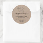 Honey Jar Labels | Honingbijen Apiary (Tas)