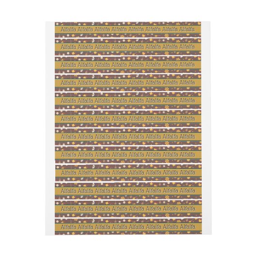 Honey Jar Lid Security Label Dark Alfalfa (Vel)