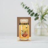 Honey Jar Visitekaartje (Staand voorkant)