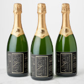 HONEY JAR WATERPROOF ALIMENTAIRE ÉTIQUETTE NOIR OR (Bouteilles)