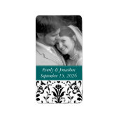 Honey Jelly Jar Étiquette Mariage Photo Étiquettes (Devant)