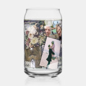 Honey moon 8 foto's Drinkware Set Blikvorm Glas (Achterkant)