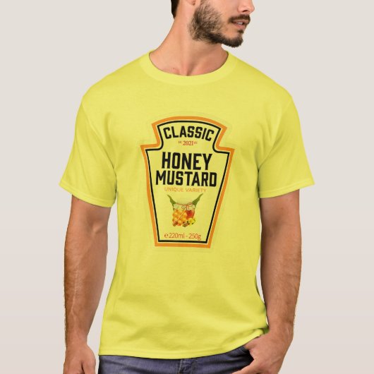 Honey Mustard Costume Matching Couples Groups Cond T-shirt (Voorkant)