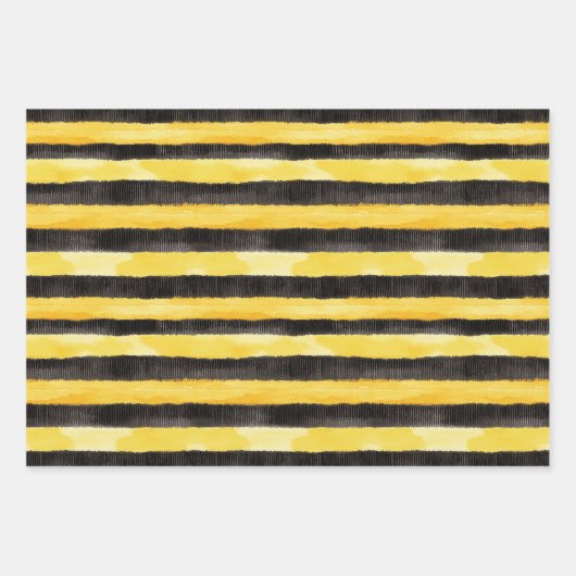 Honey Pine Cones Christmas Inpakpapier Vel (Voorkant 3)