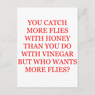 HONEY PROverb Briefkaart